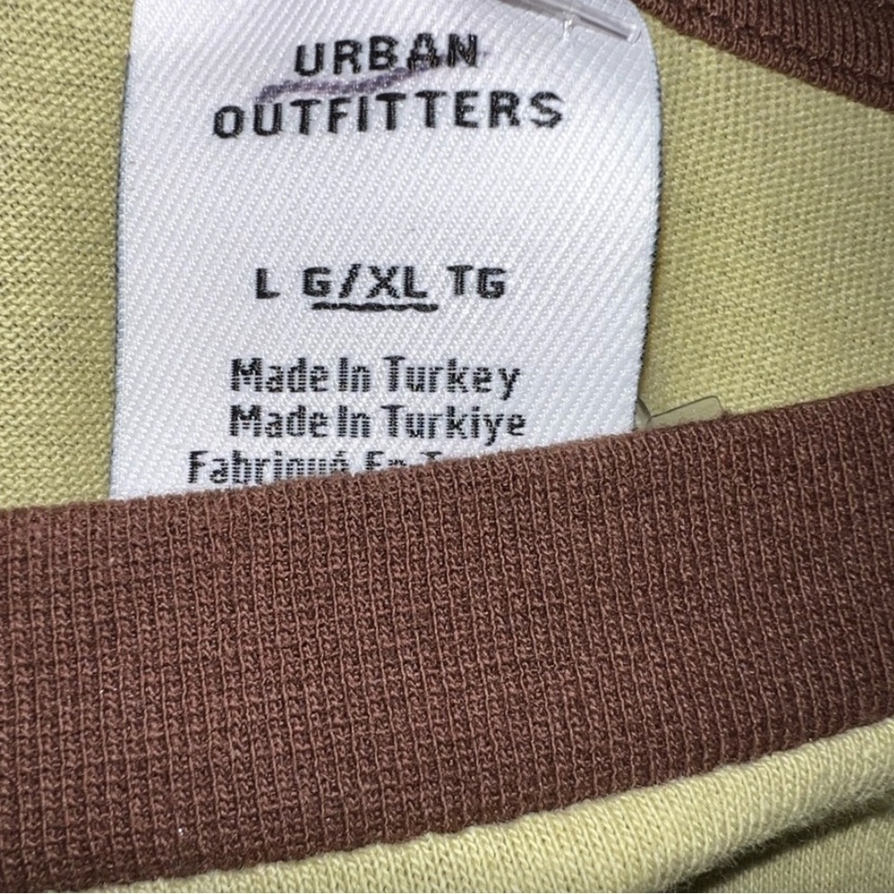 Urban Outfitters Brown and Cream Long Sleeve Tee - Picture 8 of 8